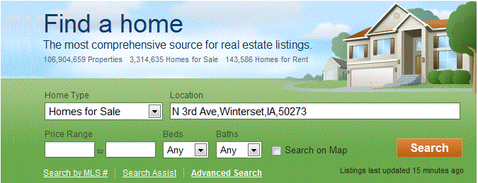 place search script here